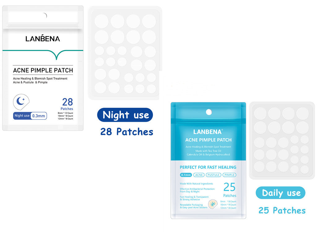 Invisible Overnight Acne Healing Patches