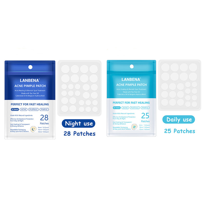 Invisible Overnight Acne Healing Patches