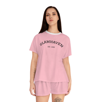 PERSONALIZED Pajama Set, Custom Name & DOB, Short Pajamas | AOP