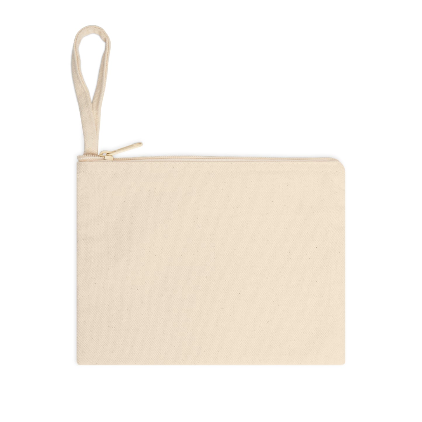 Self Care Club Personalized Makeup Bag Canvas Pouch | Custom Name Cosmetic Pouch