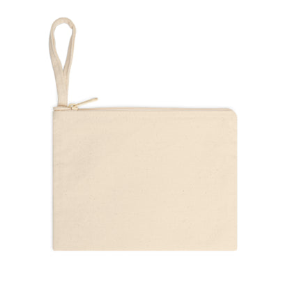 Self Care Club Personalized Makeup Bag Canvas Pouch | Custom Name Cosmetic Pouch