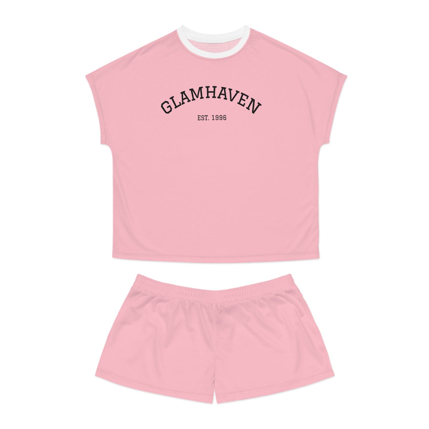 PERSONALIZED Pajama Set, Custom Name & DOB, Short Pajamas | AOP
