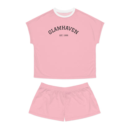 PERSONALIZED Pajama Set, Custom Name & DOB, Short Pajamas | AOP