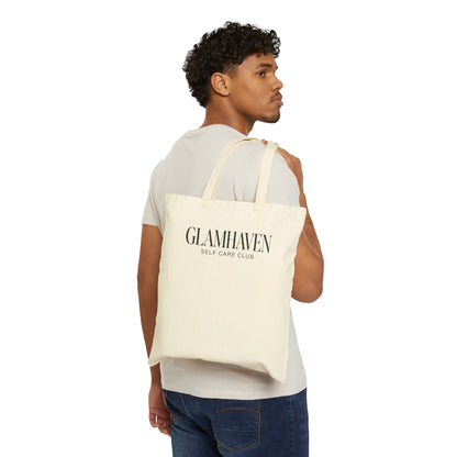 PERSONALIZED Self Care Club Personalized Tote Bag | Custom Name Canvas Grocery Bag